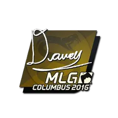 Sticker DAVEY MLG Columbus 2016