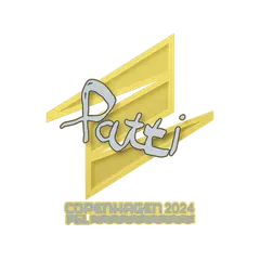 Sticker Patti Copenhagen 2024