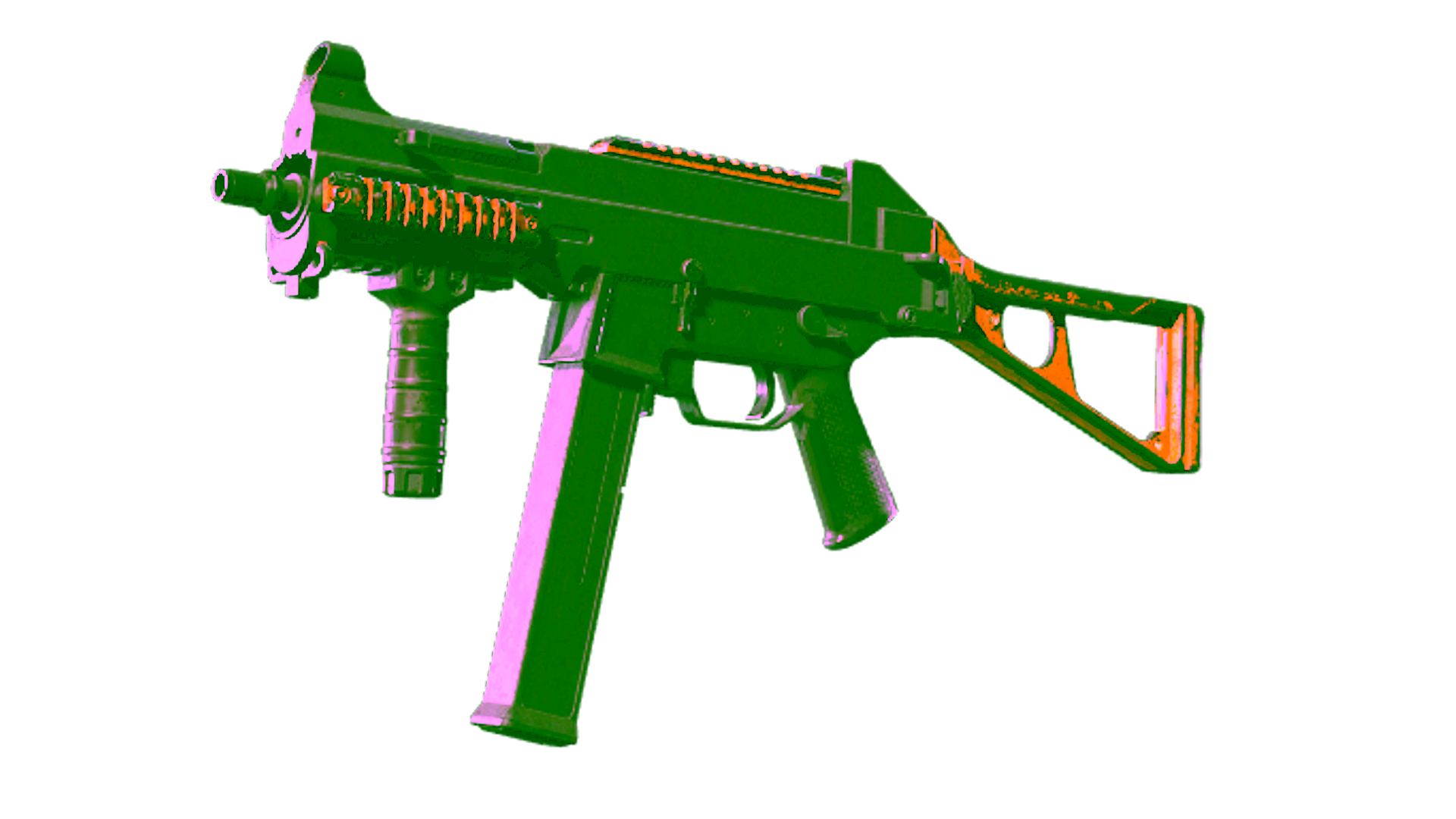 Display for Souvenir UMP-45 | Caramel (Battle-Scarred)