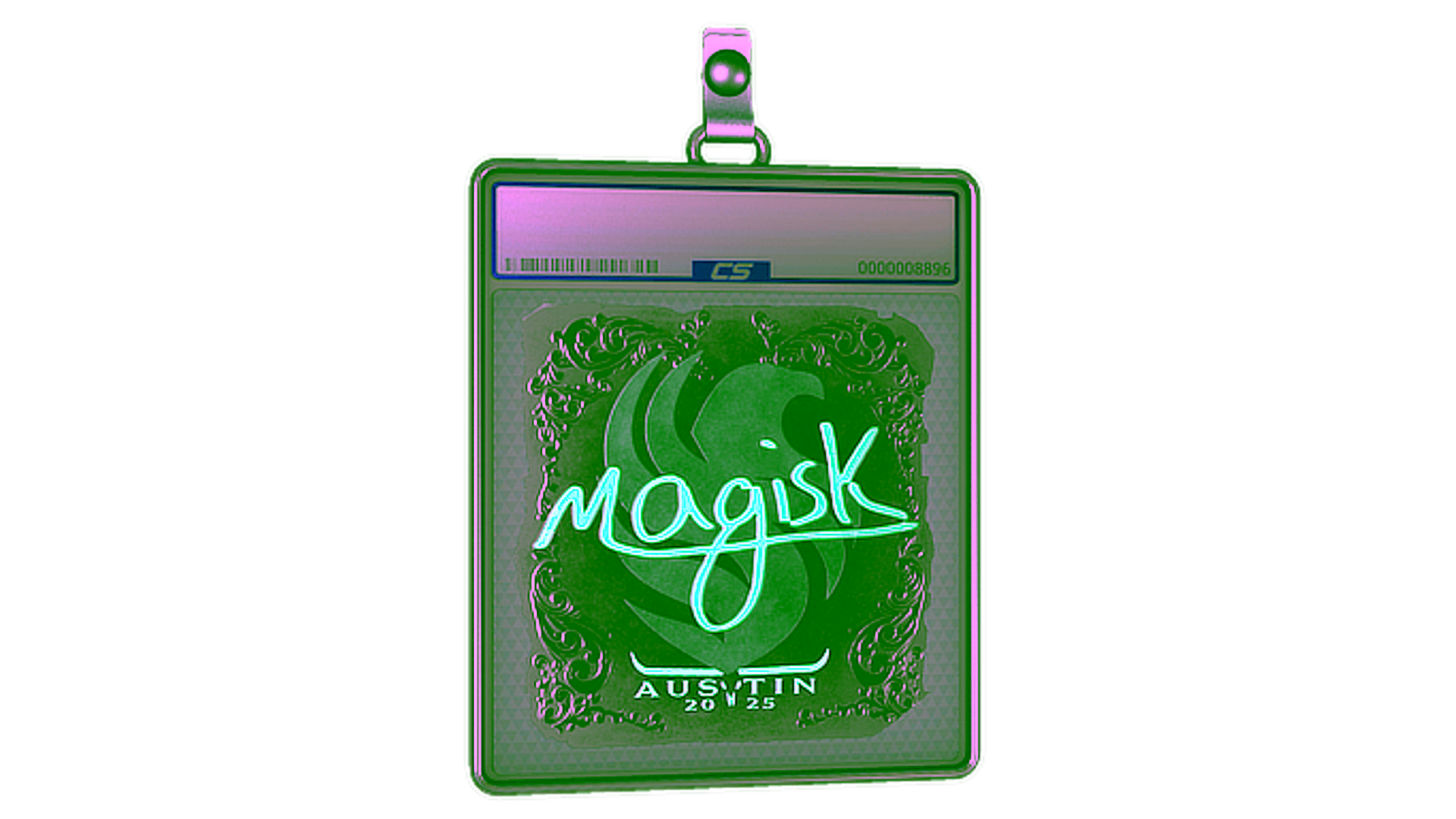 Display for Sticker Slab | Magisk (Foil) | Austin 2025