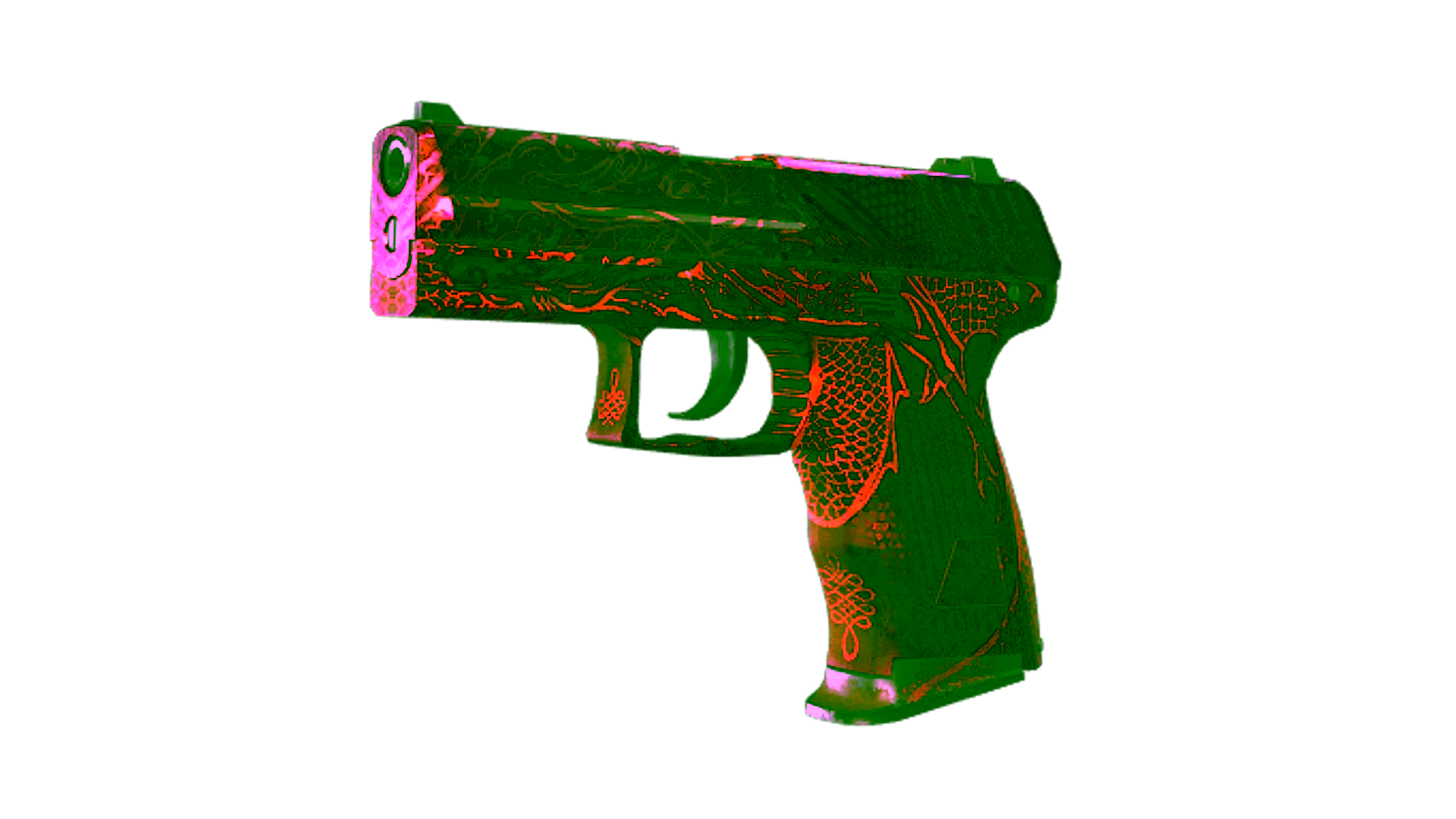 StatTrak™ P2000 | Imperial Dragon (Battle-Scarred) için görüntü