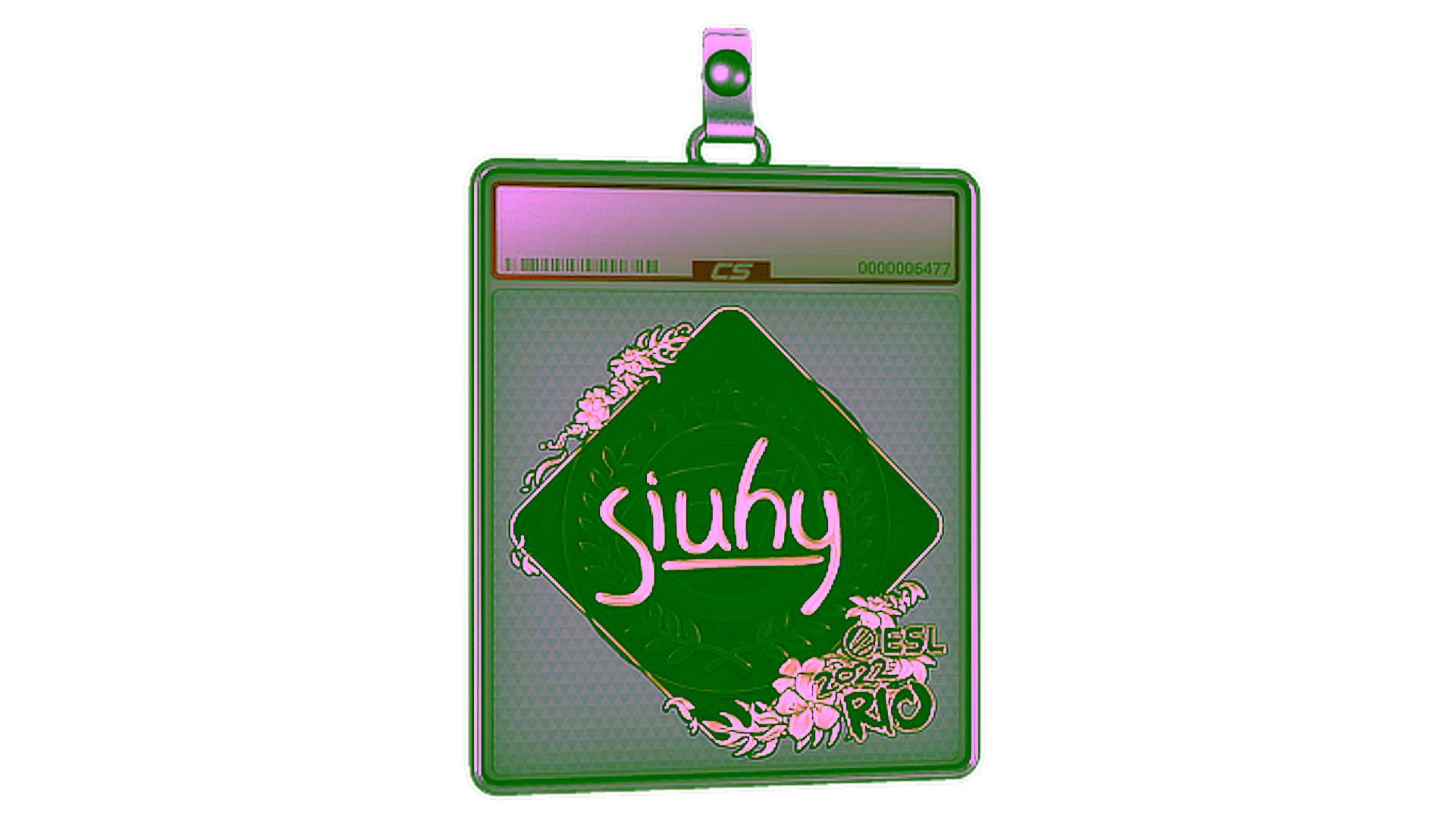 Sticker Slab | siuhy (Gold) | Rio 2022 için görüntü