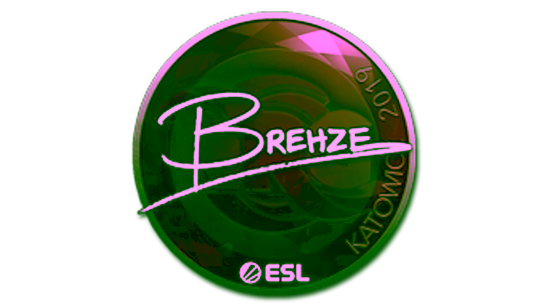 Visar för Sticker | Brehze | Katowice 2019