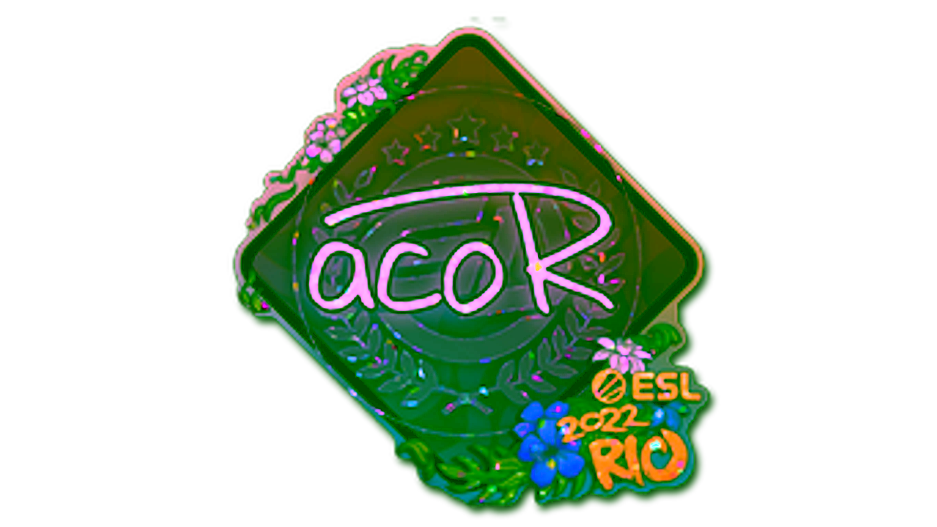 Rodyti Sticker | acoR (Glitter) | Rio 2022