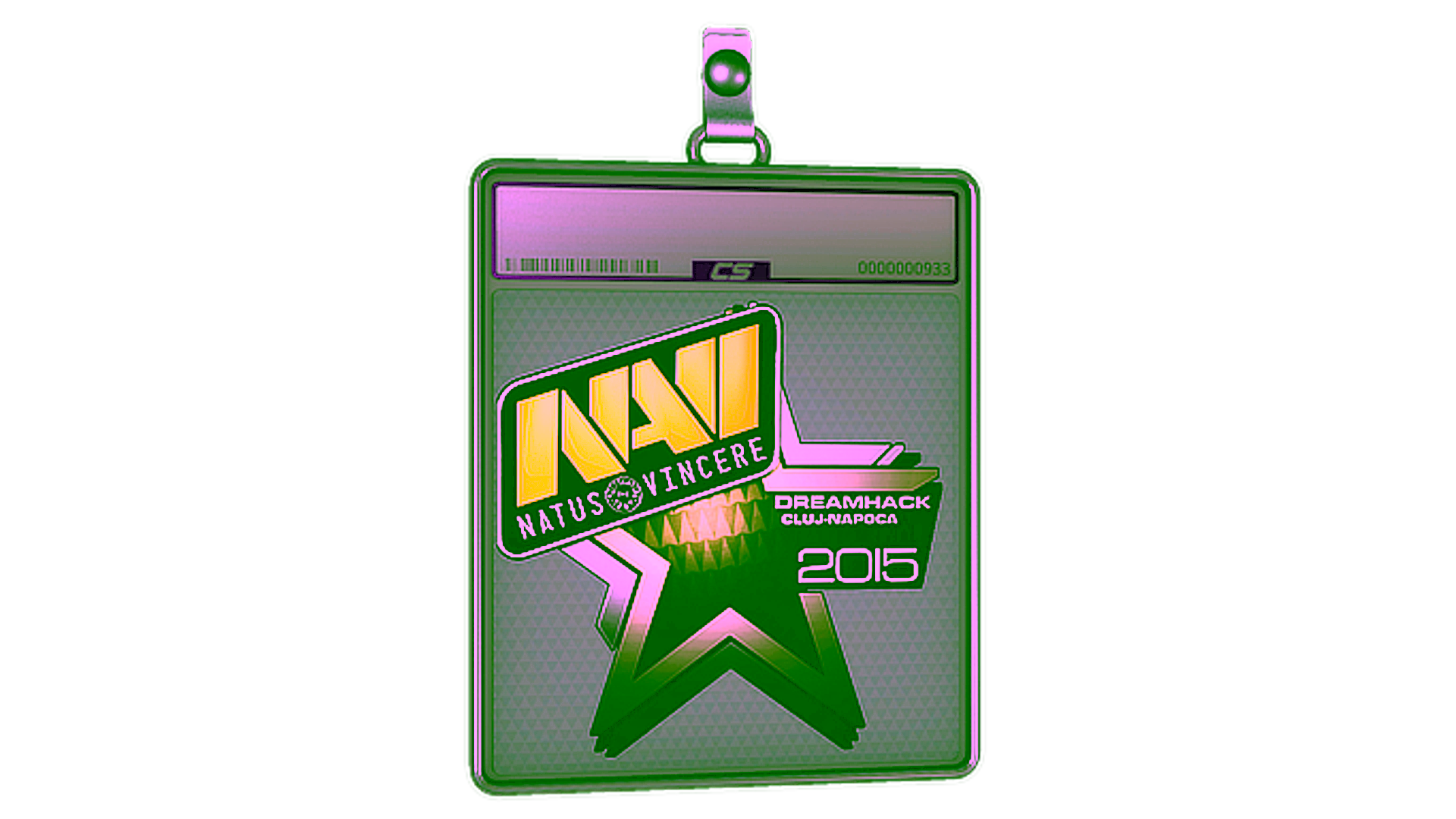 Display for Sticker Slab | Natus Vincere (Foil) | Cluj-Napoca 2015
