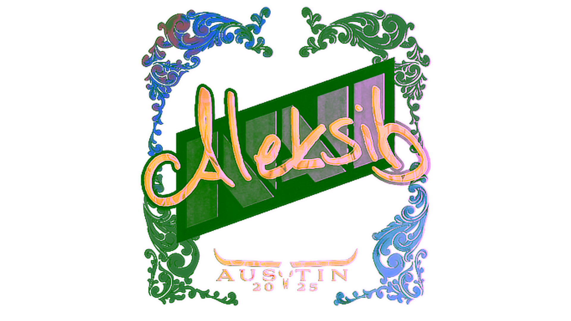 Display for Sticker | Aleksib (Holo) | Austin 2025