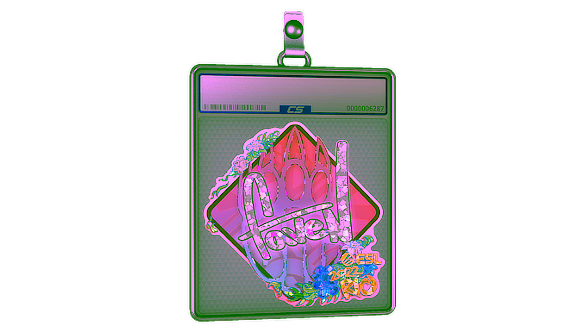 Display for Sticker Slab | faveN (Glitter) | Rio 2022