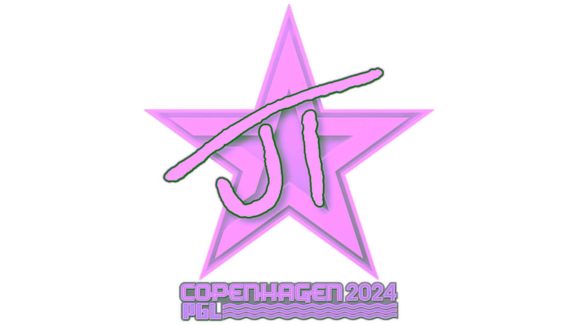 Display for Sticker | JT | Copenhagen 2024