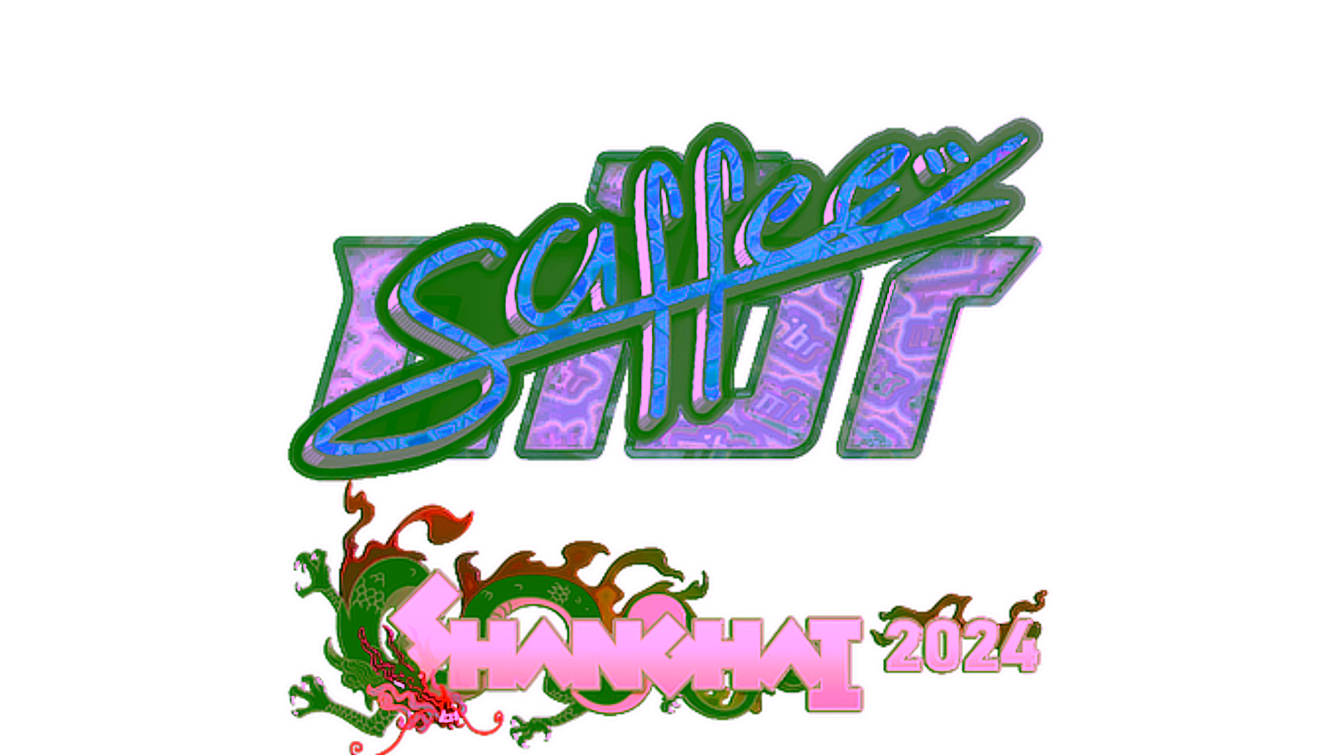 Display for Sticker | saffee (Holo) | Shanghai 2024