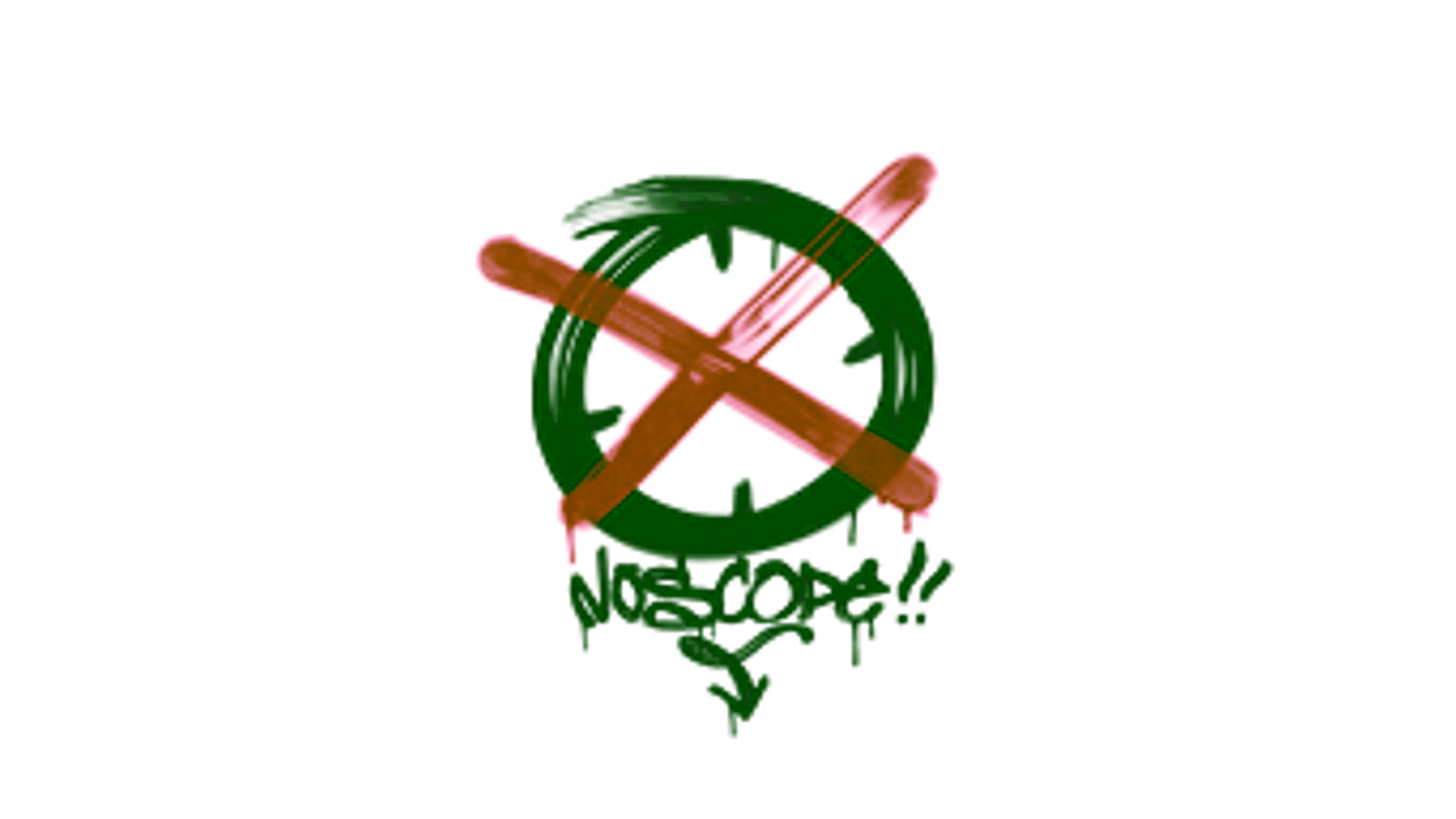 Display for Sealed Graffiti | Noscope (Blood Red)