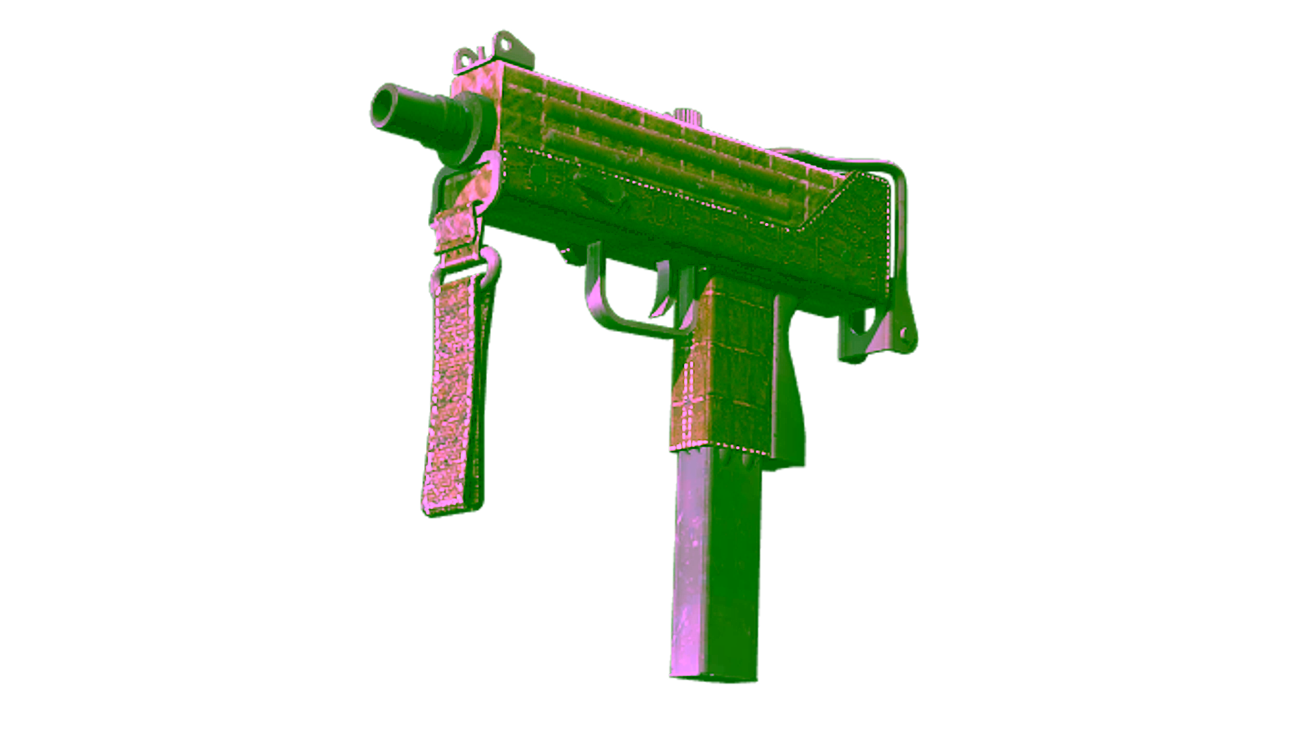 Display for Souvenir MAC-10 | Commuter (Battle-Scarred)