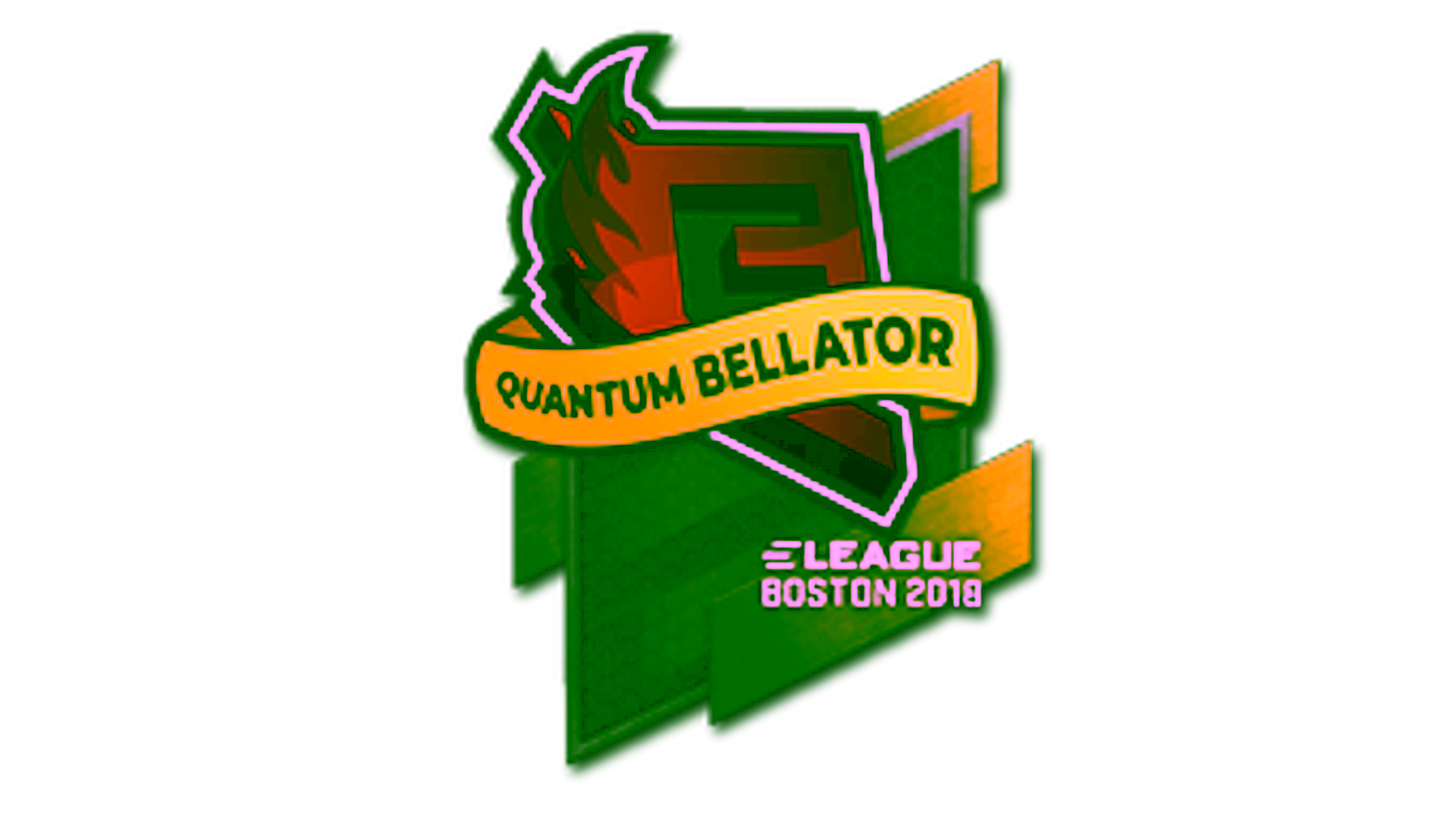 Display for Sticker | Quantum Bellator Fire | Boston 2018