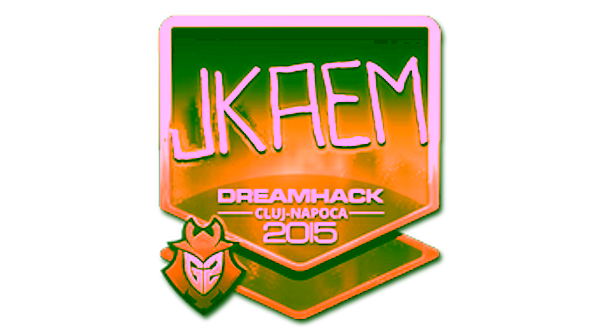 Affichage pour Sticker | jkaem (Gold) | Cluj-Napoca 2015