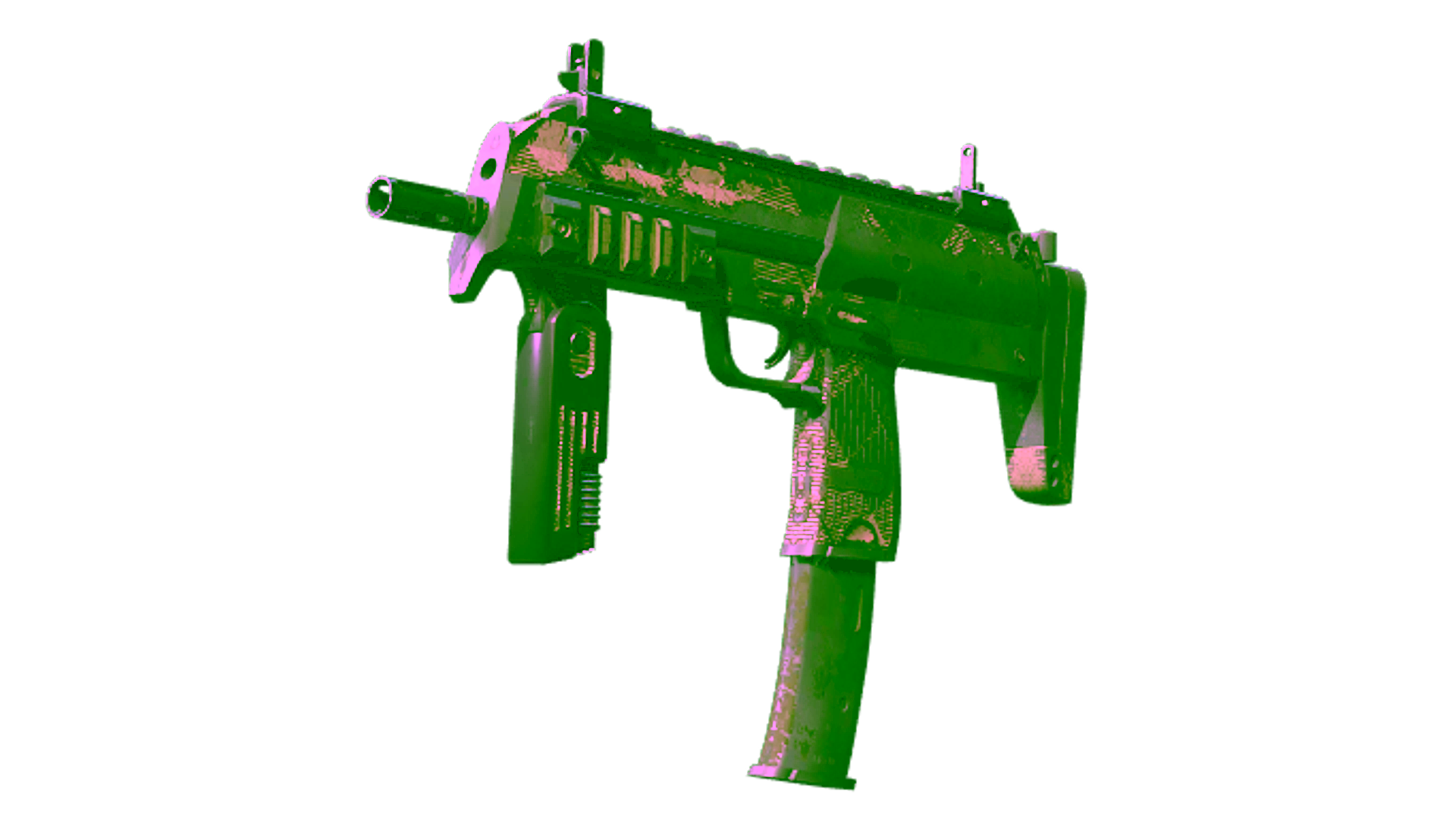 Display for Souvenir MP7 | Olive Plaid (Battle-Scarred)