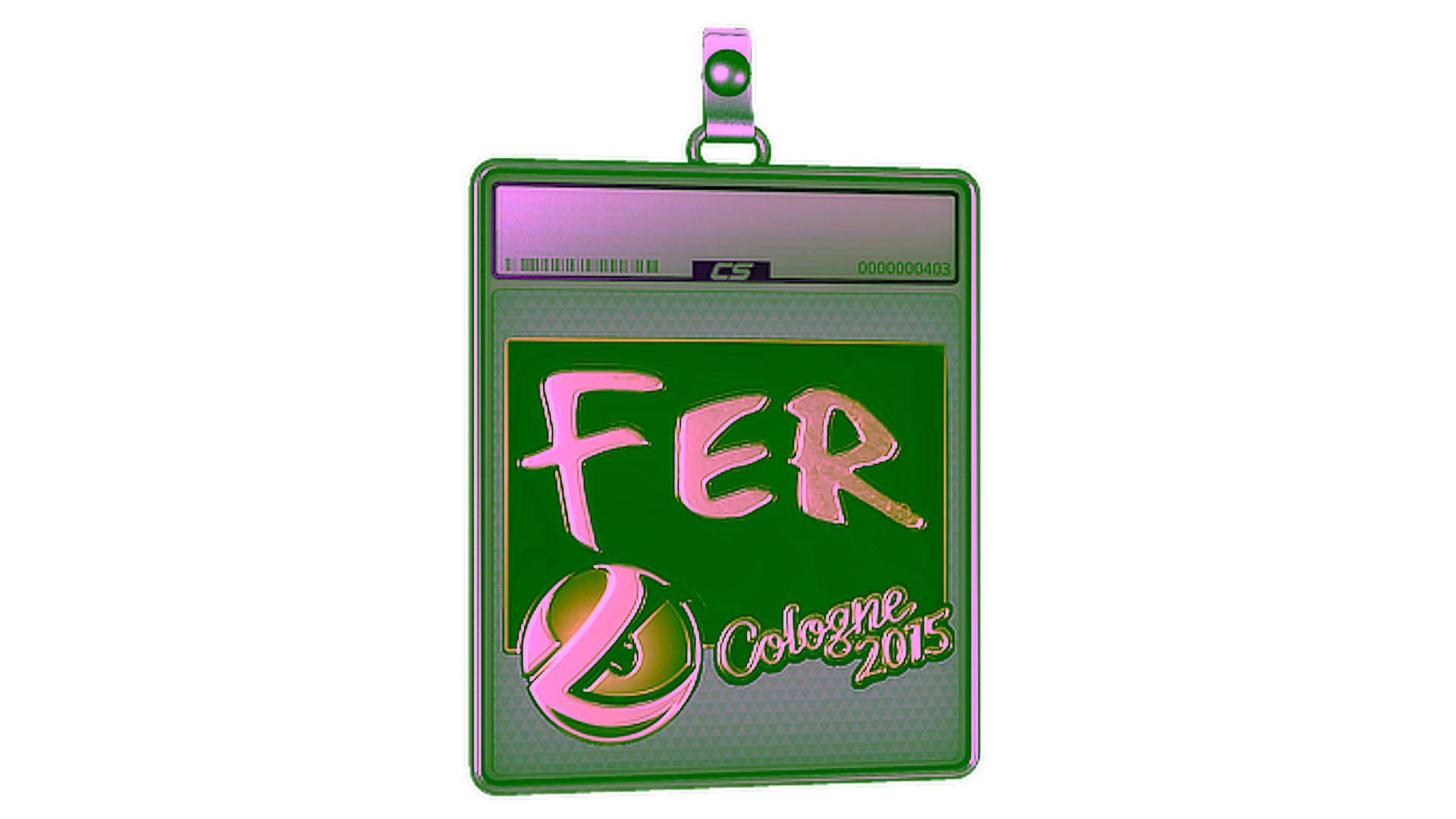 Anzeige für Sticker Slab | fer (Gold) | Cologne 2015