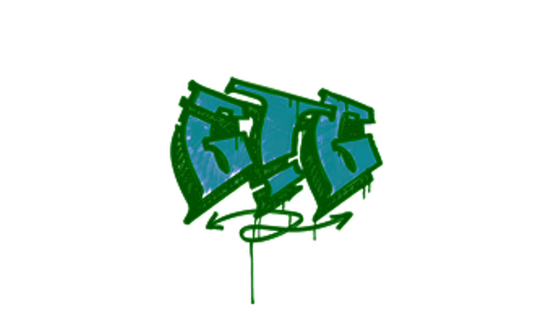 Wyświetl dla Sealed Graffiti | GTG (Monarch Blue)