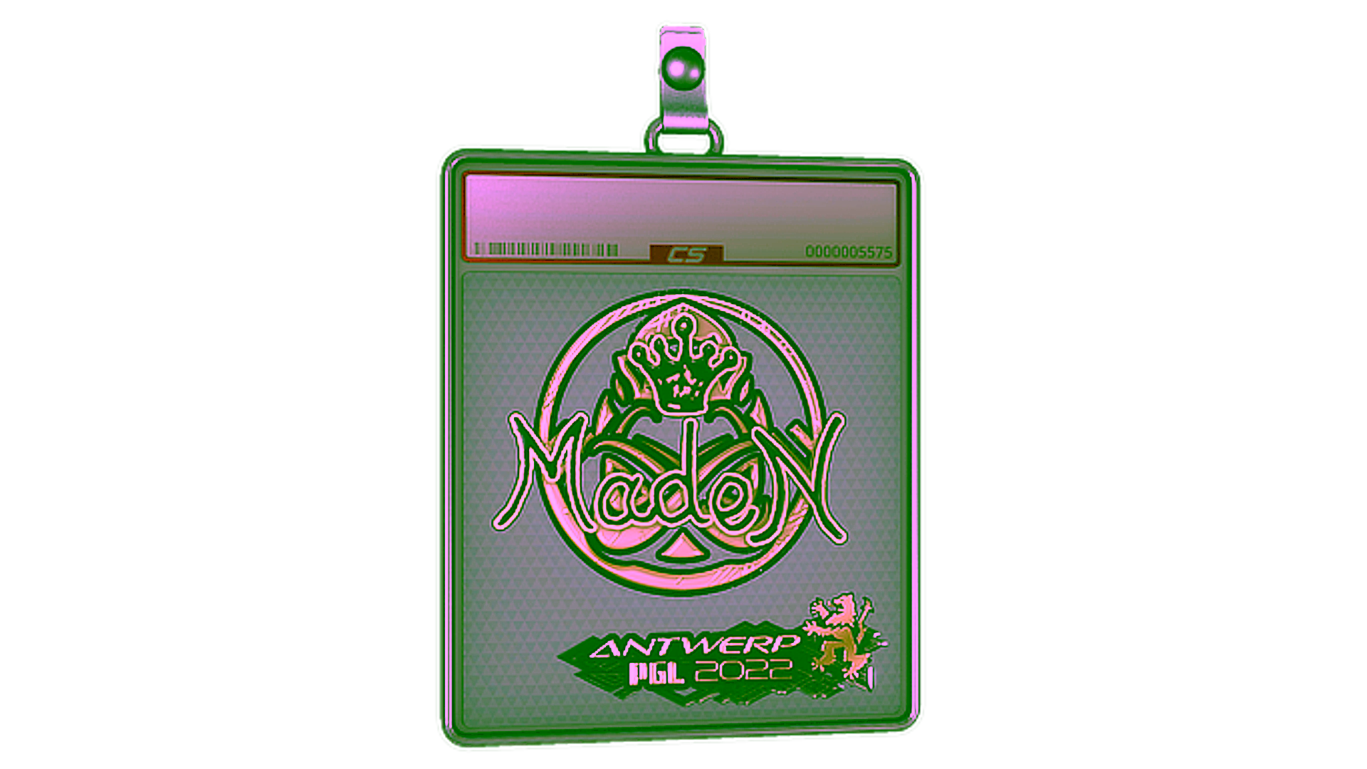 Display for Sticker Slab | maden (Gold) | Antwerp 2022