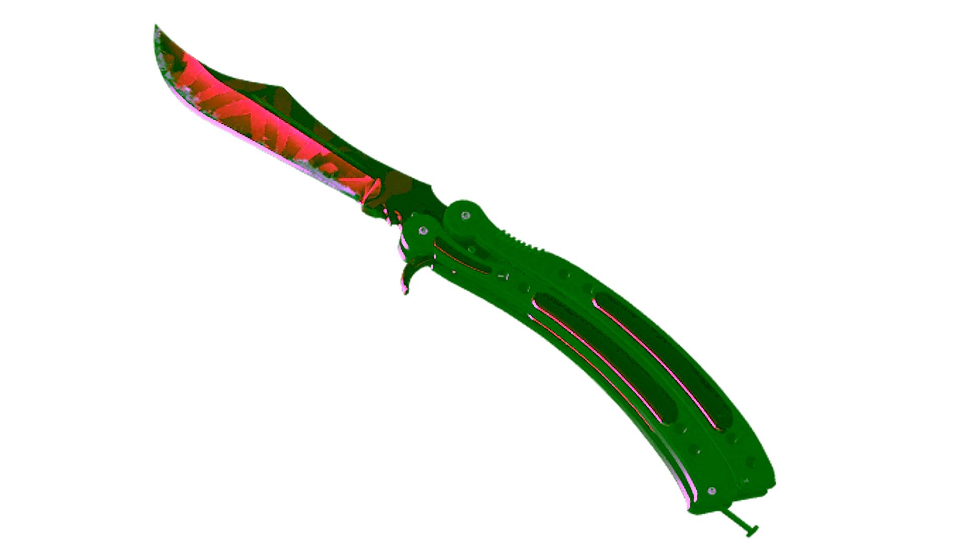 Display for ★ StatTrak™ Butterfly Knife | Slaughter (Field-Tested)