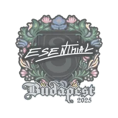 Sticker esenthial Budapest 2025