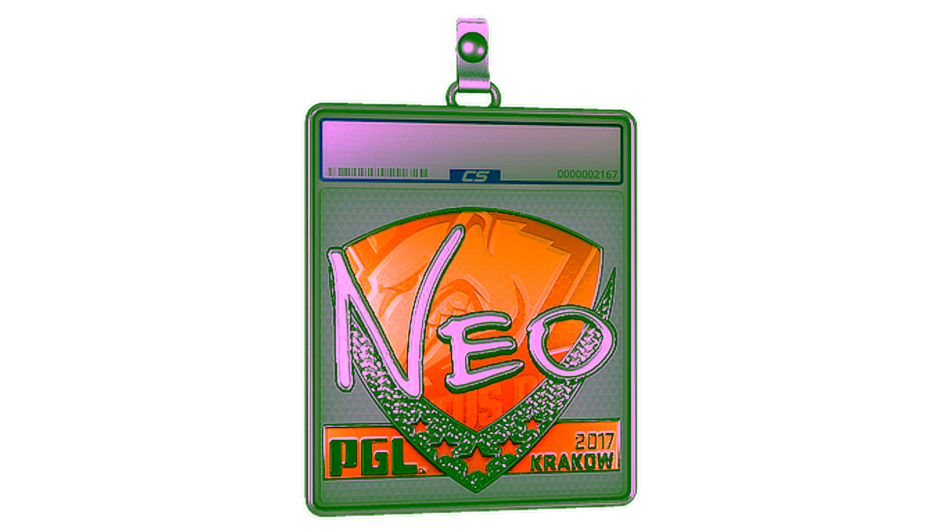 Display for Sticker Slab | NEO (Foil) | Krakow 2017
