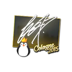 Sticker fox Cologne 2015