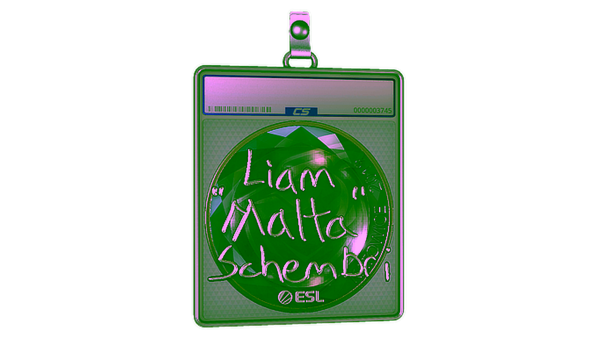 Display for Sticker Slab | malta (Foil) | Katowice 2019