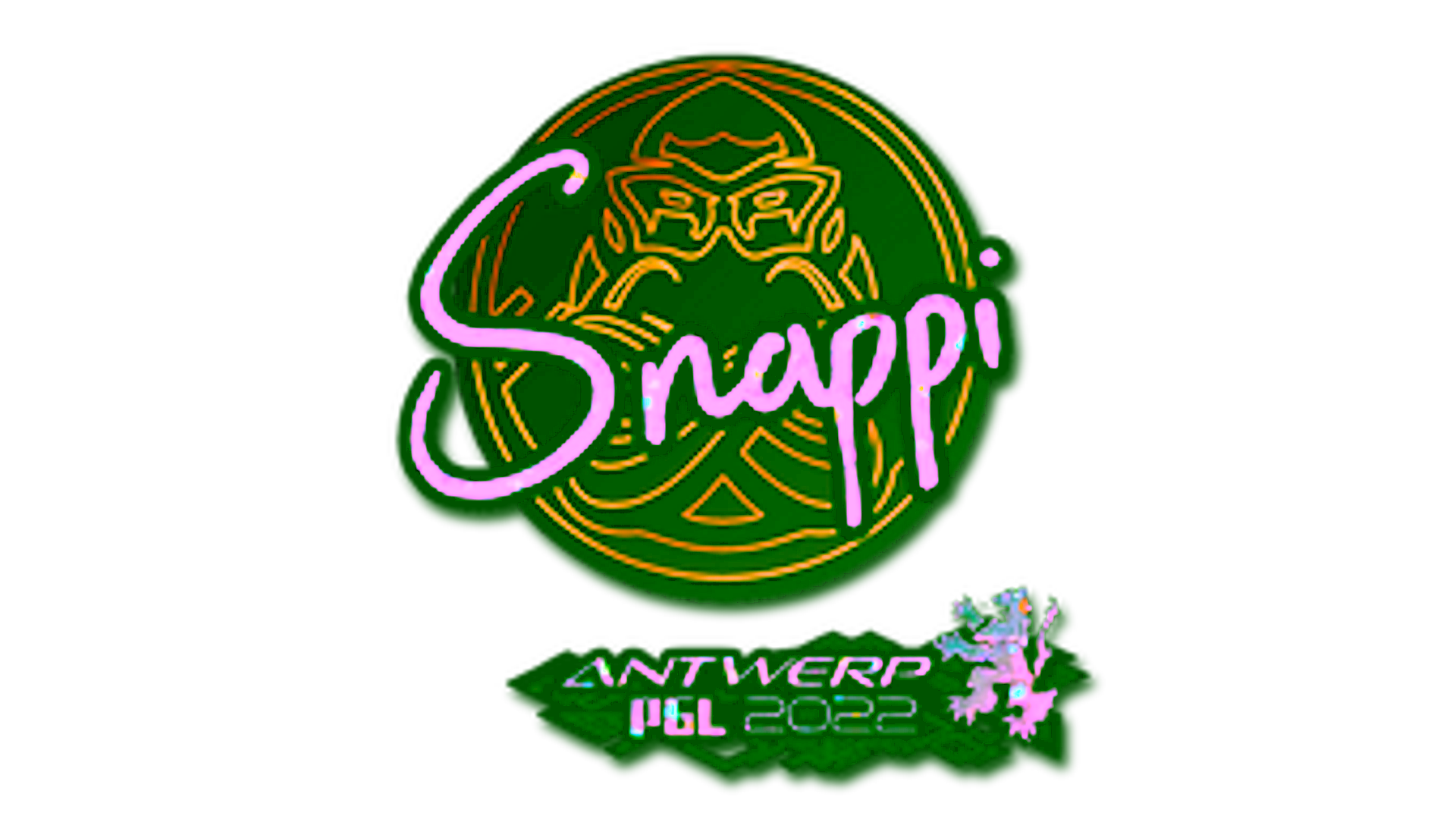 Anzeige für Sticker | Snappi (Glitter) | Antwerp 2022