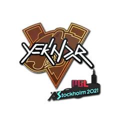 Sticker YEKINDAR Stockholm 2021