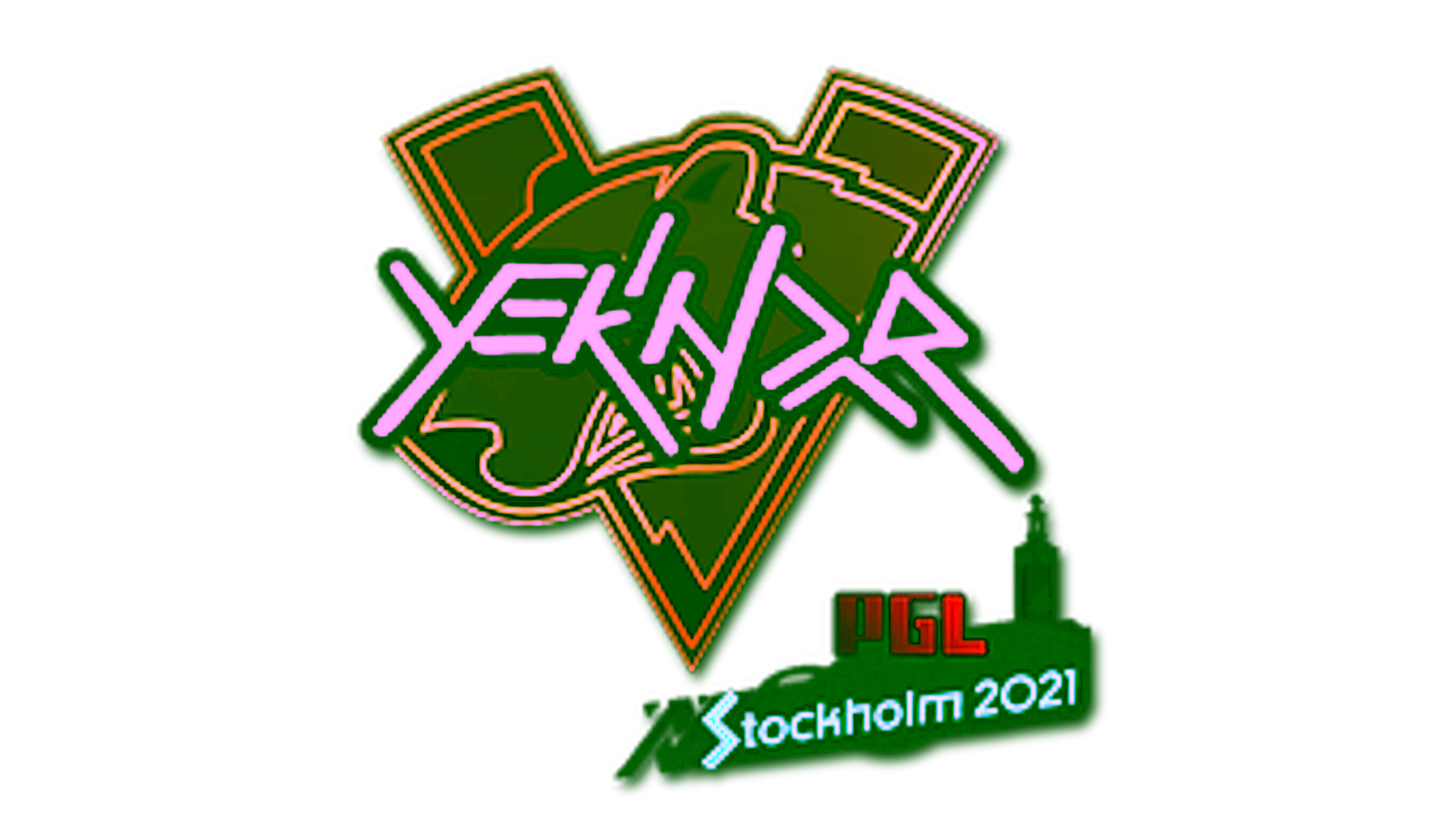 Display for Sticker | YEKINDAR | Stockholm 2021