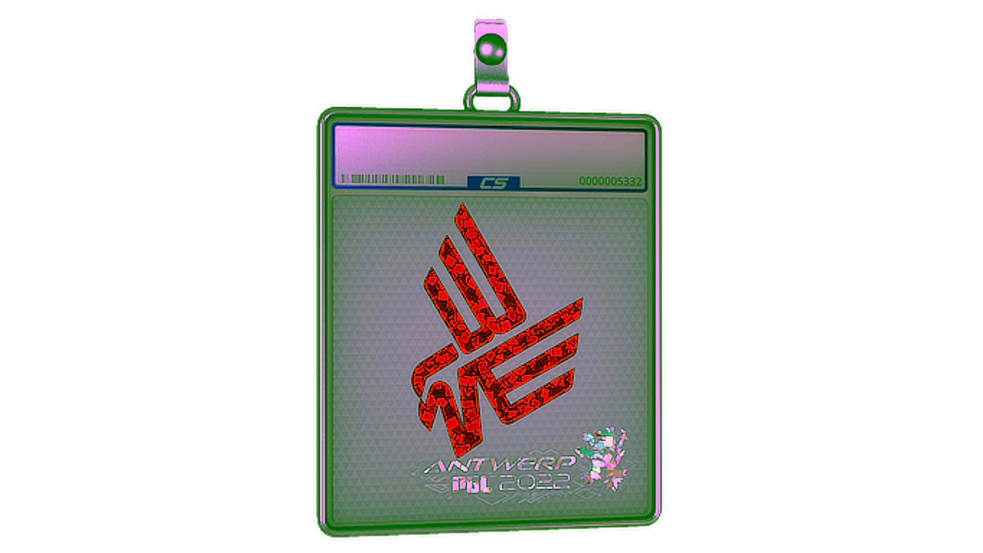 Wyświetl dla Sticker Slab | Bad News Eagles (Glitter) | Antwerp 2022