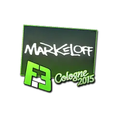 Sticker markeloff Cologne 2015