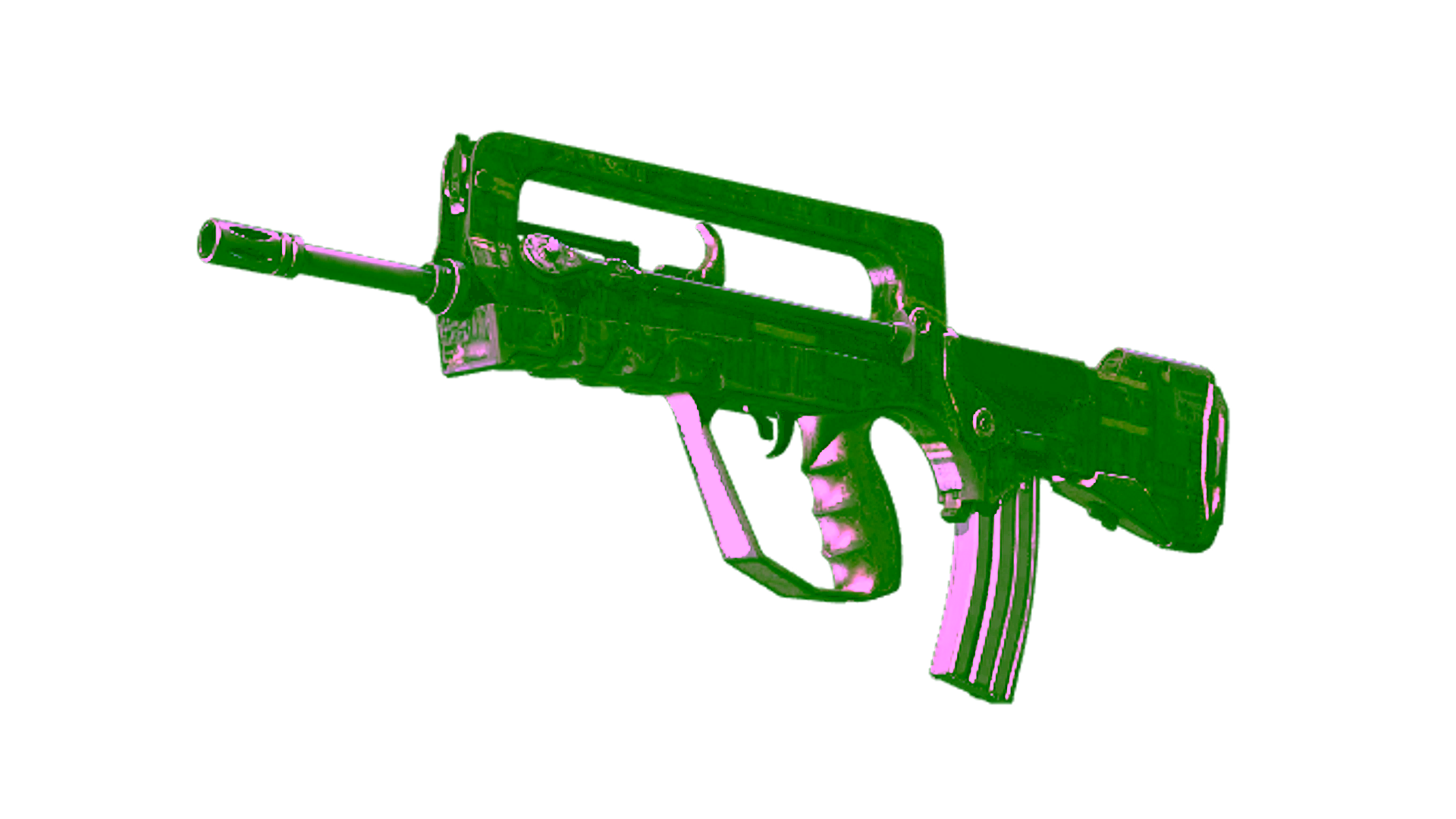 Дисплей для Souvenir FAMAS | Faulty Wiring (Battle-Scarred)
