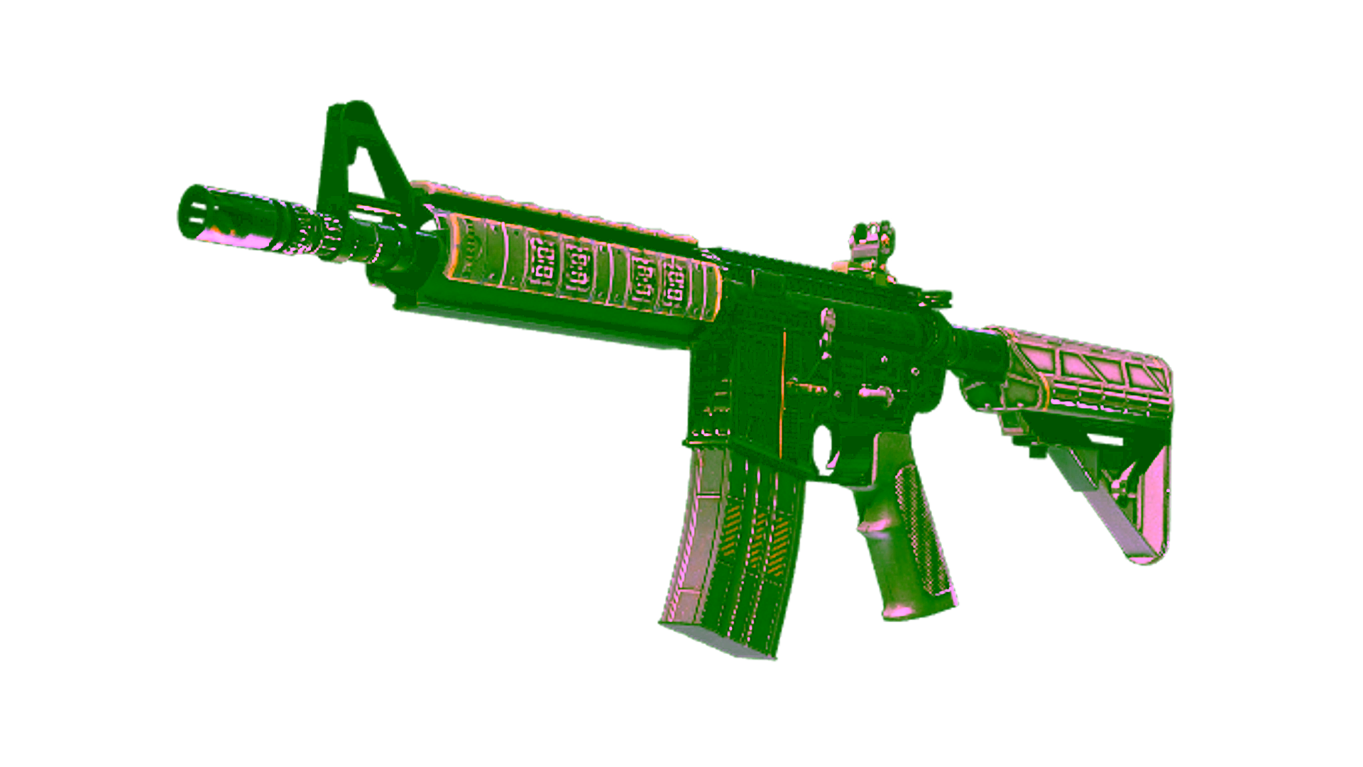عرض لـ StatTrak™ M4A4 | The Battlestar (Minimal Wear)