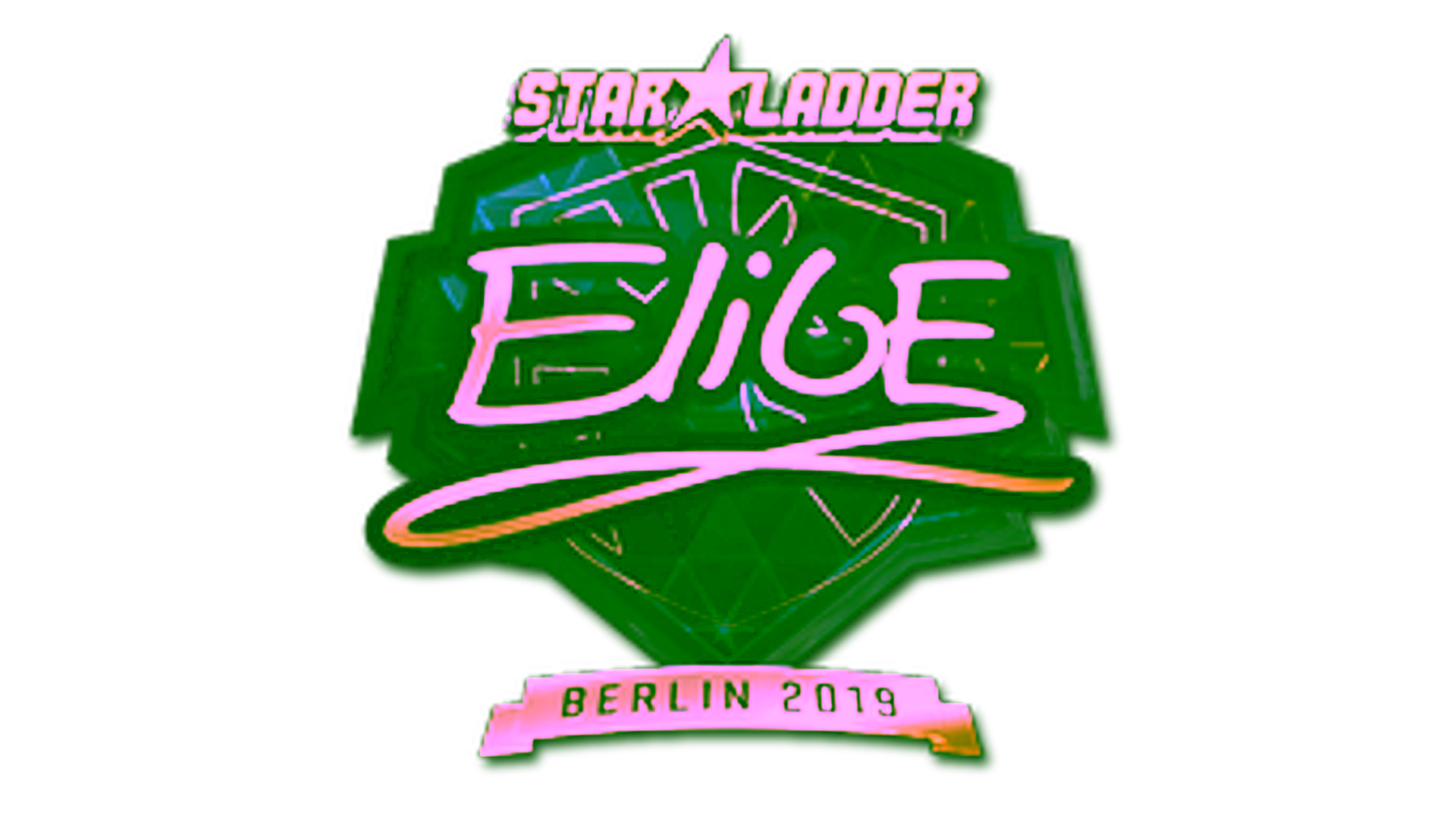 Sticker | EliGE (Gold) | Berlin 2019 için görüntü
