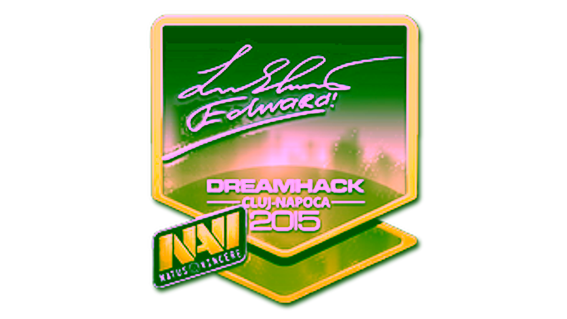 Дисплей для Sticker | Edward (Foil) | Cluj-Napoca 2015