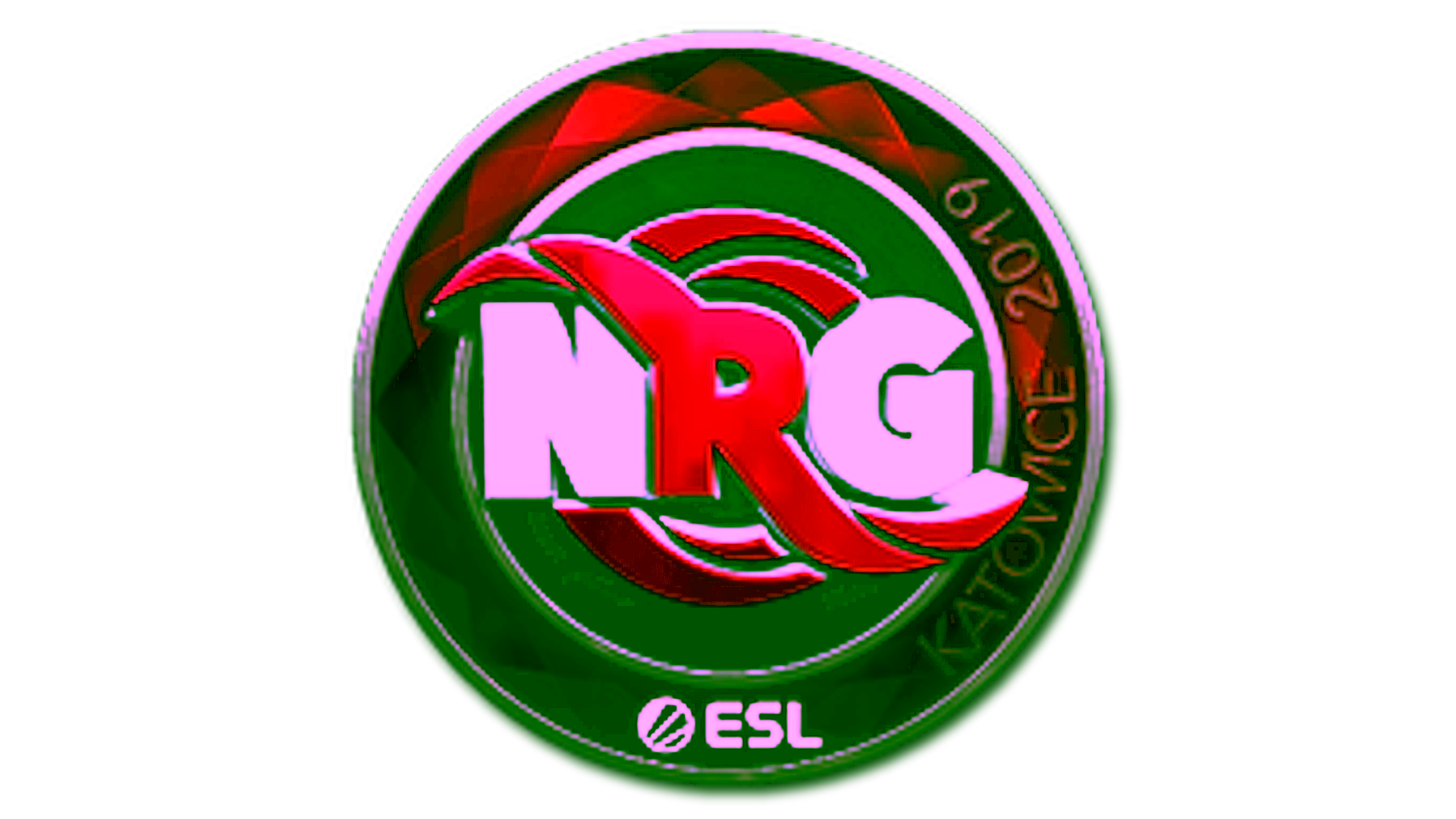 Exibição para Sticker | NRG (Foil) | Katowice 2019