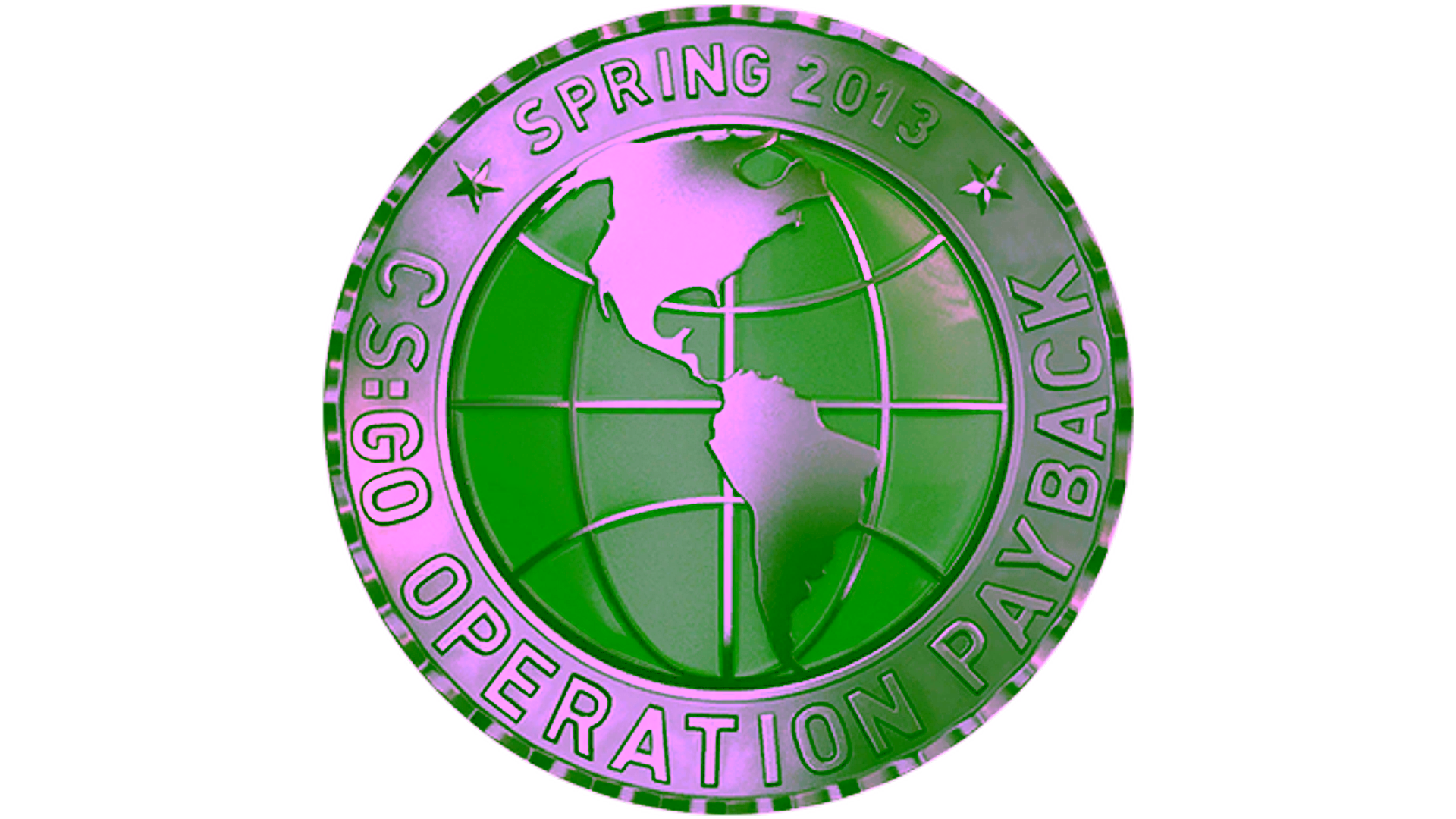 Display for Silver Operation Payback Coin