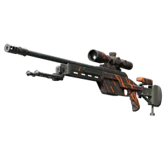 StatTrak™ SSG 08 | Slashed (Well-Worn)