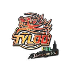 Sticker | Tyloo (Holo) | Stockholm 2021