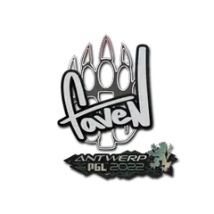Sticker faveN Antwerp 2022