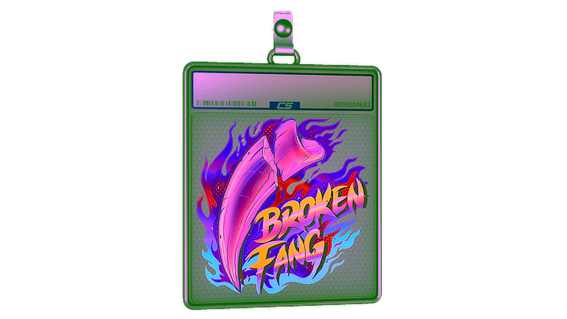 Display for Sticker Slab | Broken Fang (Holo)
