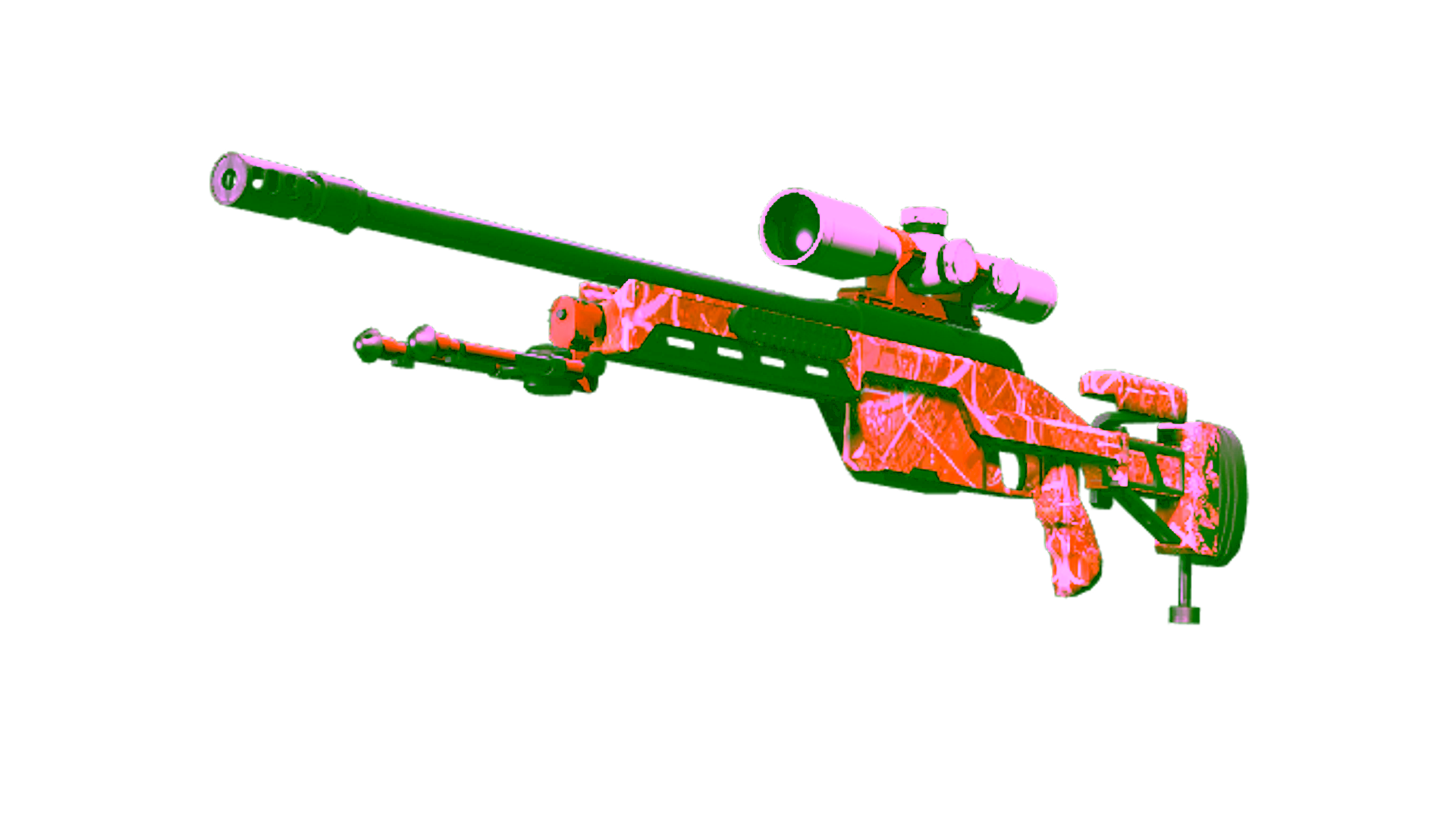 Display for SSG 08 | Threat Detected (Minimal Wear)
