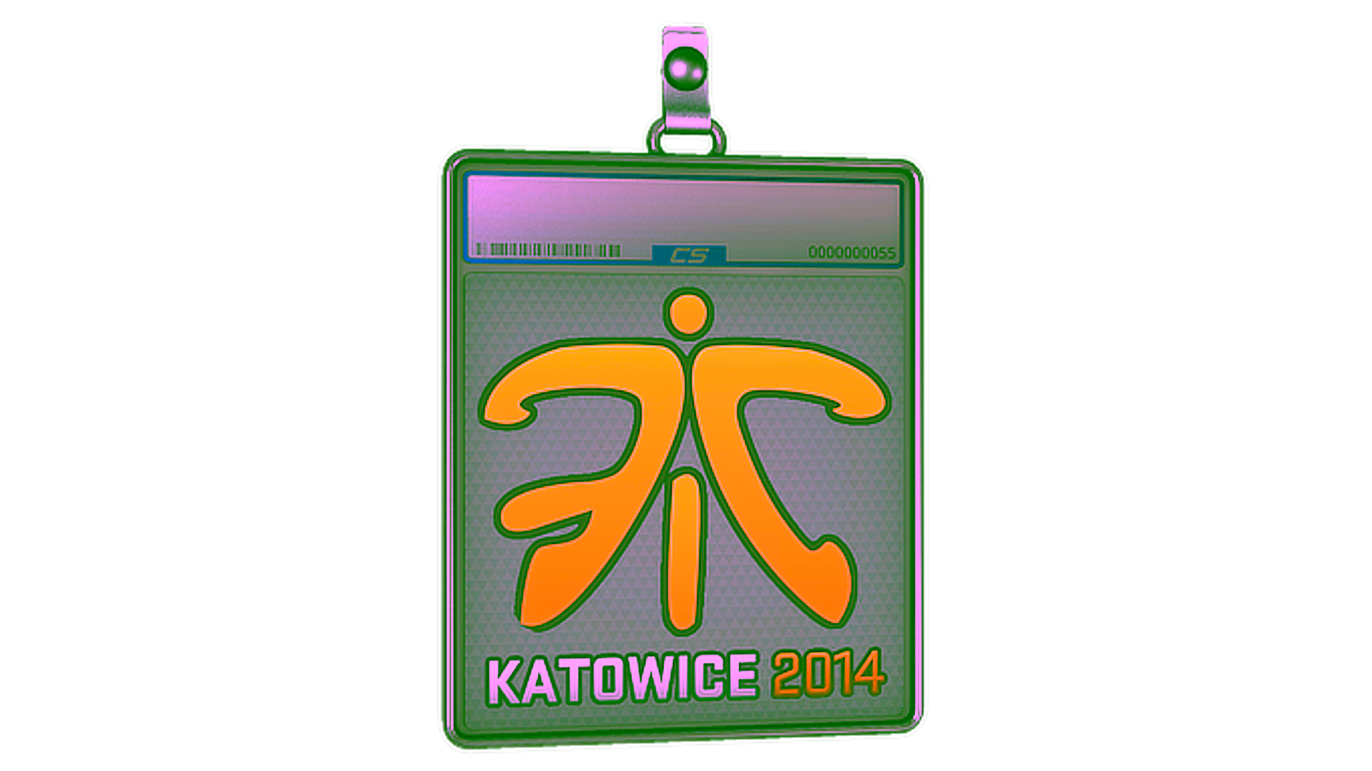 Display for Sticker Slab | Fnatic | Katowice 2014
