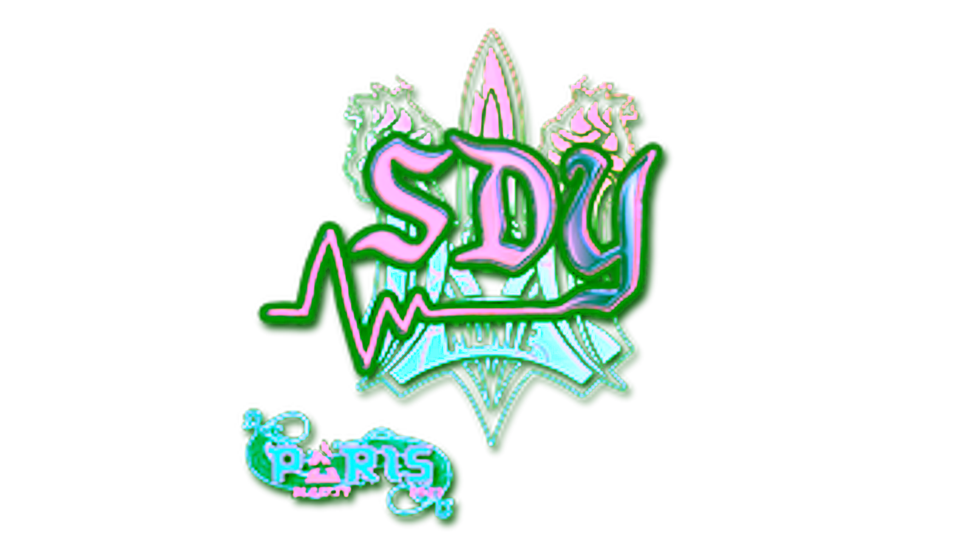 Sticker | sdy (Holo) | Paris 2023 için görüntü
