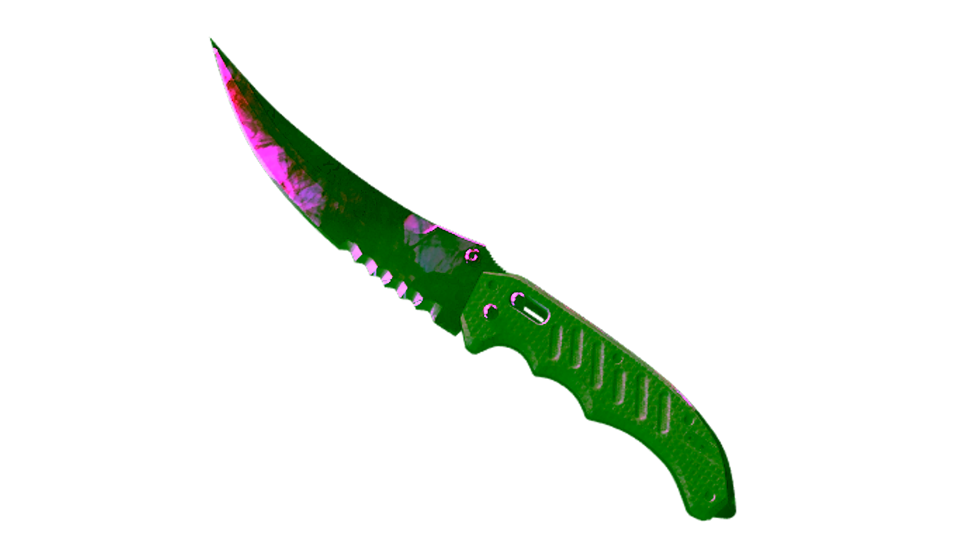 Display for ★ StatTrak™ Flip Knife | Doppler Phase 2 (Factory New)