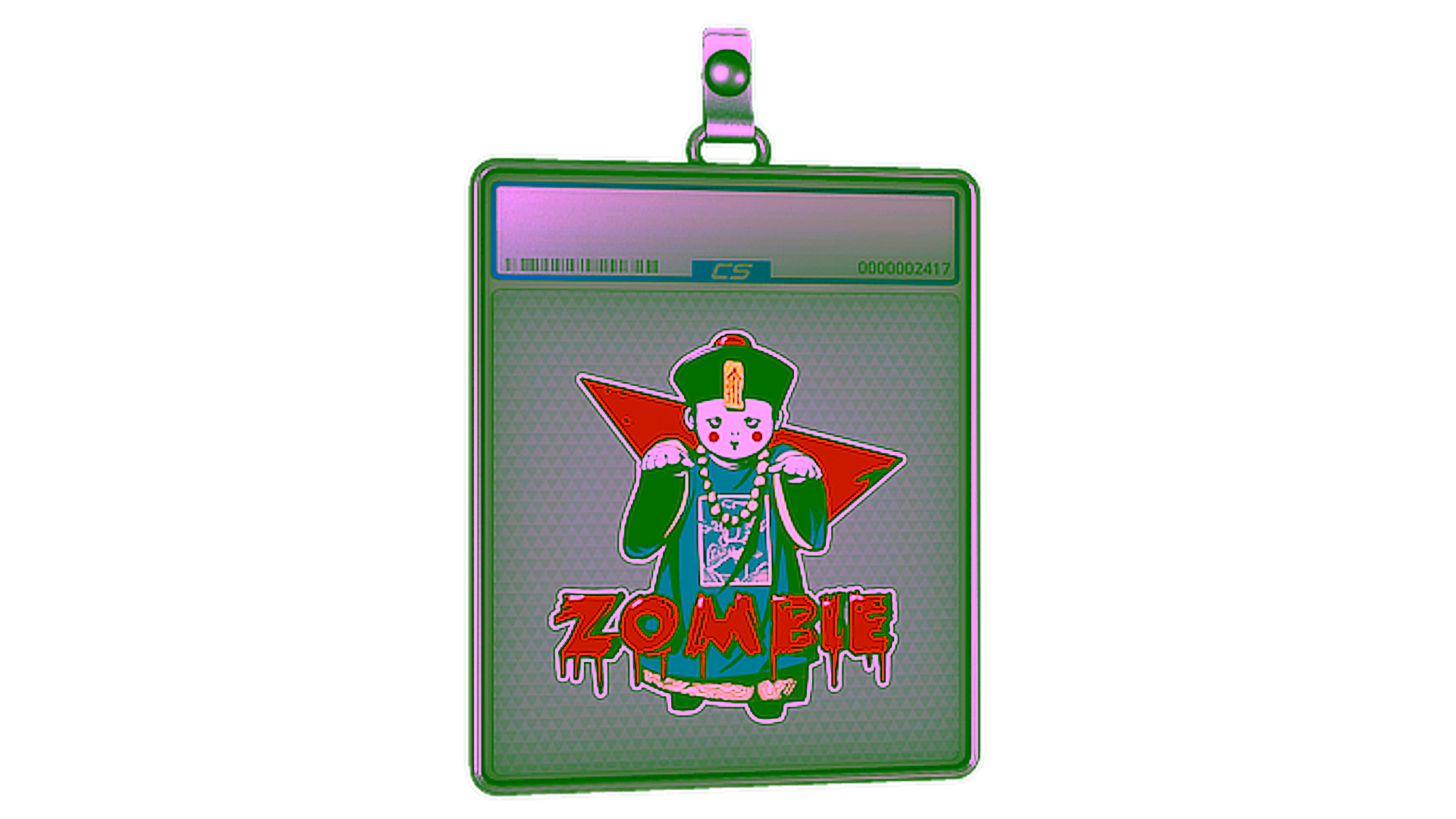 Display for Sticker Slab | Zombie Hop