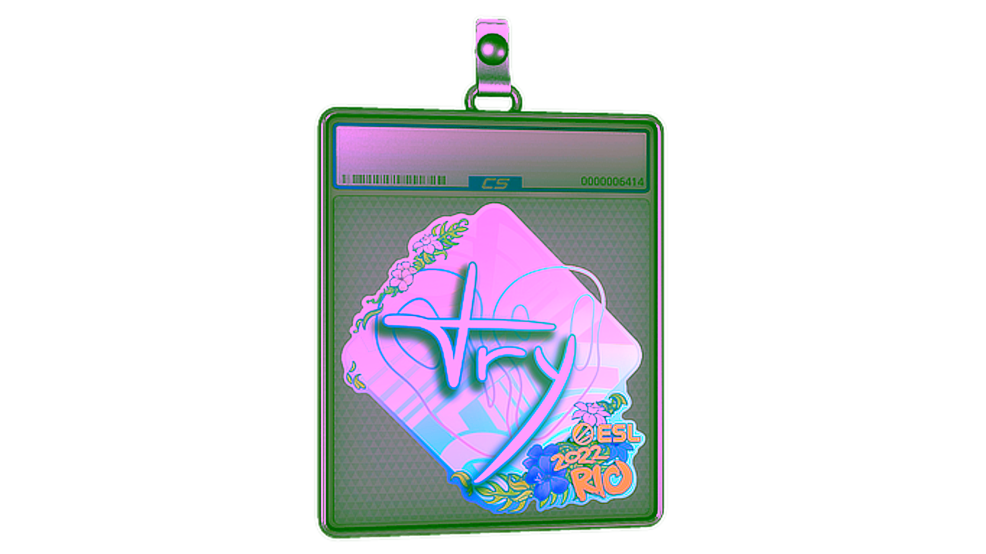 Anzeige für Sticker Slab | TRY | Rio 2022