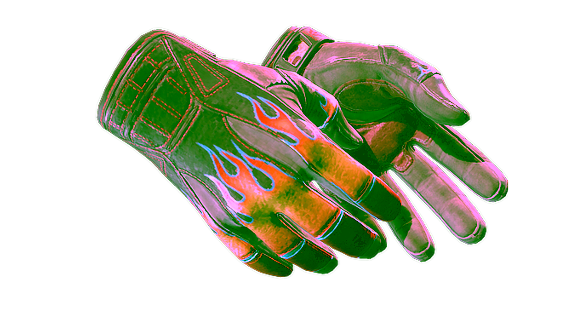 Display for ★ Sport Gloves | Blaze (Minimal Wear)