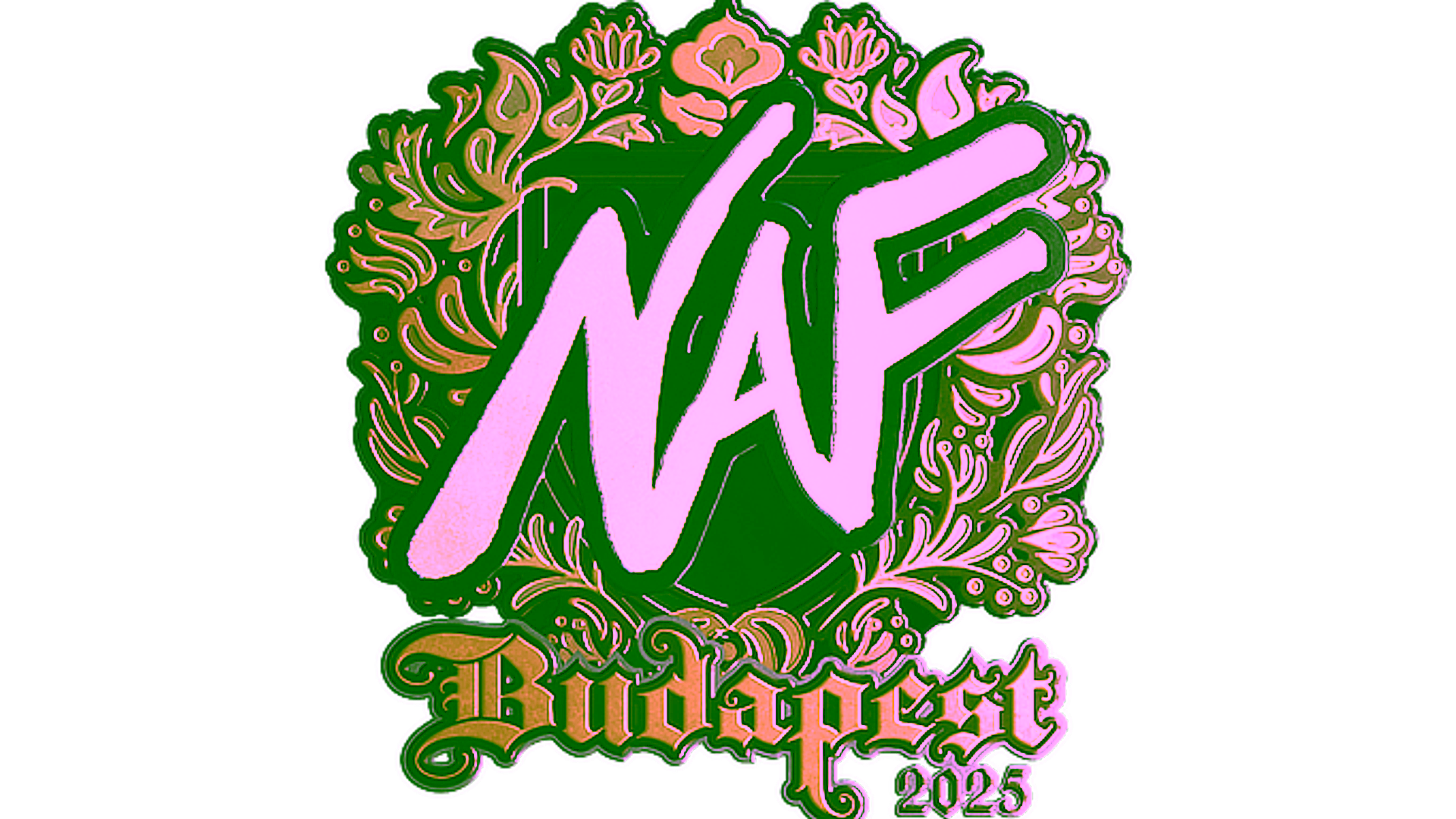 Дисплей для Sticker | NAF (Gold) | Budapest 2025