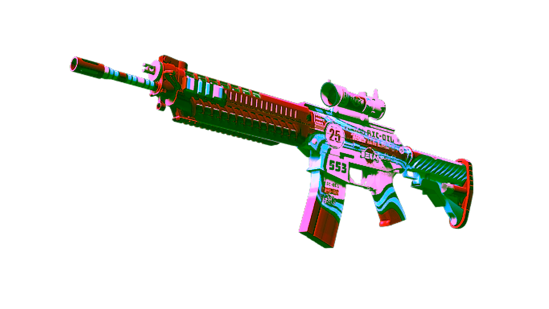 Wyświetl dla Souvenir SG 553 | Integrale (Factory New)